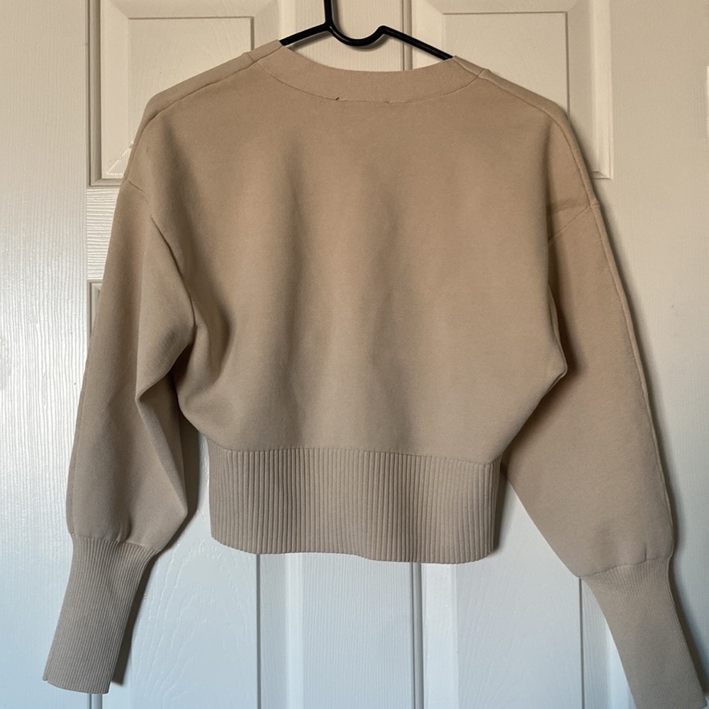 NWOT Express | Cropped Sweater Cardigan - Picture 2 of 5